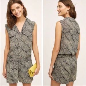 Anthro | Hei Hei Nova Romper Size Medium